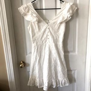 NWT sugarlips white eyelet dress